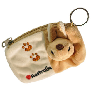 推荐毛绒玩具零钱包钥匙扣澳大利亚考拉树袋熊娃娃公仔玩偶礼物Q