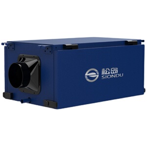 松岛吊顶除湿机管道式家用地下室工业除湿器壁挂吸顶抽湿机SD-40T