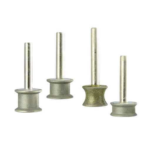 玻璃磨边神器石材打磨工具酒瓶切割专用加工金刚石修边磨轮手镯轮