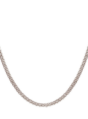 肖邦链纯银短款厘米毛衣链