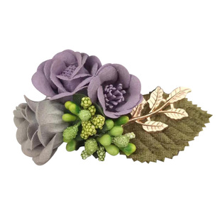 韩版胸针女气质胸花布艺花朵别针装饰创意百搭胸饰个性衣服配饰品