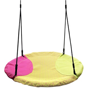 博海网红特斯林布儿童秋千室内户外鸟窝秋千吊椅早教感统训练器材