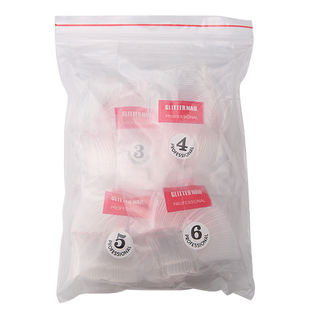 格丽特美甲店专用贴片假片甲片透明全贴半贴超薄无痕不断持久延长