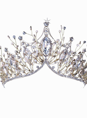 新娘饰品手工水晶欧式项链耳环