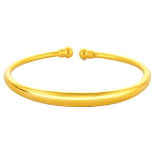 越南沙金手镯女24k金999正品越南纯金色黄金色持久不掉色沙金首饰