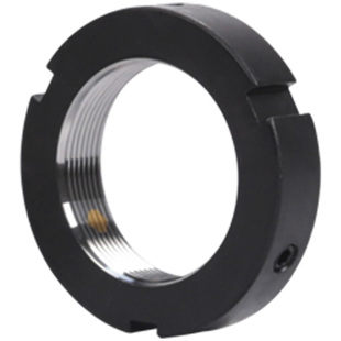 R型径向锁紧螺母 精密锁定螺母数控机床杠丝杆轴承止退防松圆螺帽