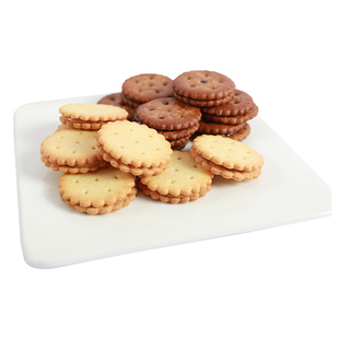 台湾口味良浩咸蛋黄饼干500g黑糖麦芽夹心办公室休闲小零食品美食