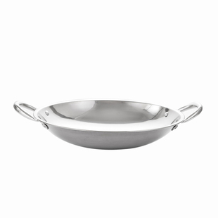 加厚不锈钢锅仔家用干锅锅商用小火锅盆酒精炉干锅炉子平底酒吧鼎