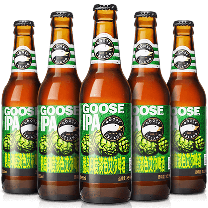 百威精酿系列GOOSE ISLAND鹅岛印度淡色艾尔ipa精酿啤酒355ml*12