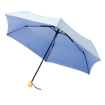 日本碧蔻资轻便小巧遮阳伞女防紫外晴雨两用太阳伞日系雨伞防晒伞