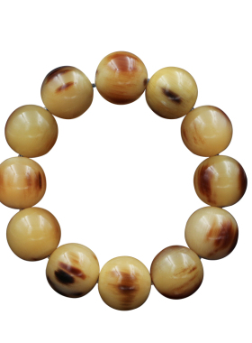 天然牛角材质手链牦牛角