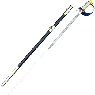 龙泉古羽宝剑虎首仪仗剑指挥剑西洋国旗护卫剑装饰道具刀剑未开刃