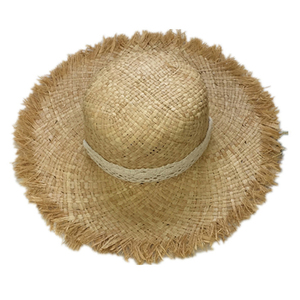 夏季沙滩遮阳帽度假防晒草帽旅游大檐帽大沿草帽韩版女士太阳帽