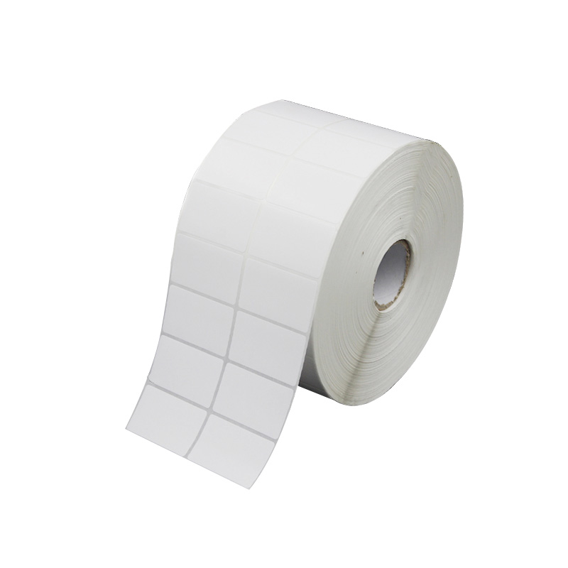 铜版纸不干胶标签打印纸条码纸空白贴纸 50*30*2500张双排_虎窝淘