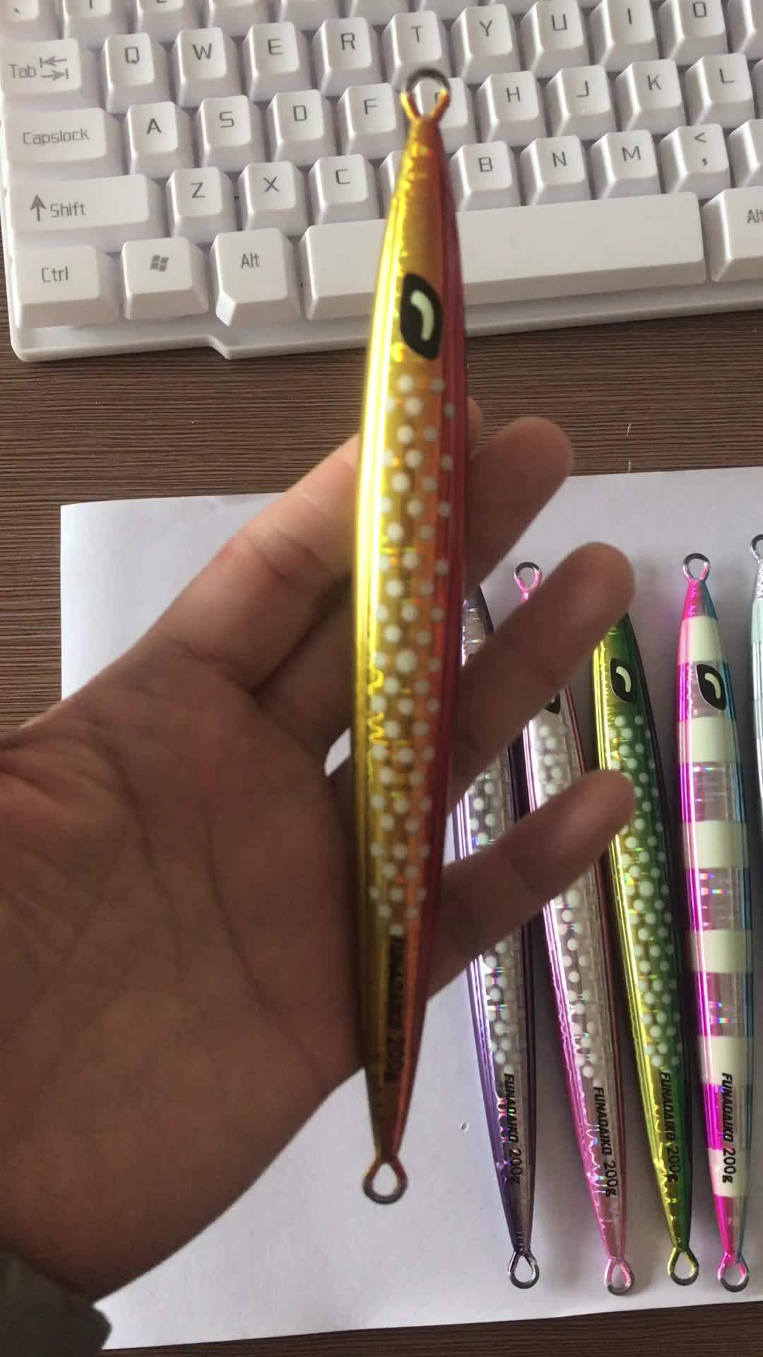 Funadaiko Jig Metal Jig Heads With Spinner Blade Jigging Lures