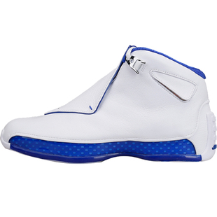 北卡大学 Air Jordan 18 AJ18 白蓝 全明星 篮球鞋 AA2494-106
