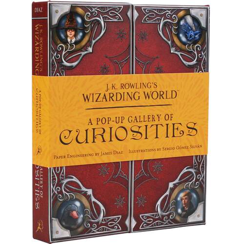 现货 英文原版 神奇动物在哪里 J.K.Rowling's Wizarding World JK罗琳的魔法世界 A Pop Up of Curiosities 神奇动物立体书