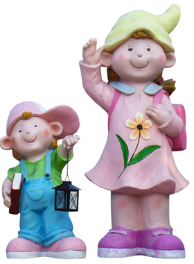 卡通人物摆件幼儿园美陈装饰