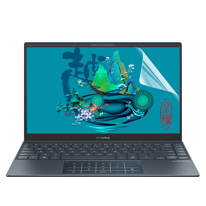 13.3英寸华硕(ASUS) 灵耀13 键盘保护膜U3700J电脑按键防尘垫套2020款ZenBook 13 UX325JA笔记本屏幕贴膜
