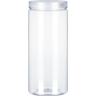 5510透明pet食品塑料瓶子圆形密封罐带盖胎菊茶叶枸杞药粉包装瓶