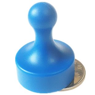 书画毛毡彩色强磁图钉圆形磁铁白板磁扣吸铁石教学办公强磁石包邮