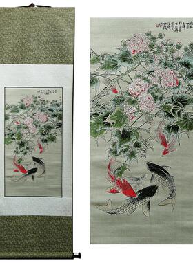 挂画送老外中国风特色礼品蜀锦