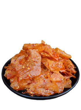 文杰手撕豆皮麻辣零食辣条片