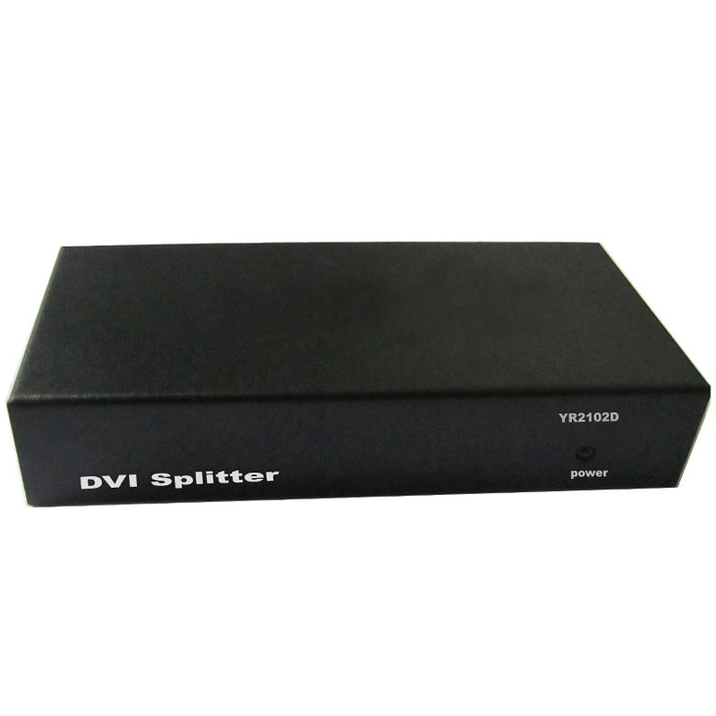 DVI分配器1进2出 2560@60Hz/1080@120Hz Dual-Link 双通道一分二