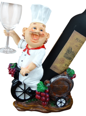 欧式风西餐厅摆件创意酒柜装饰品