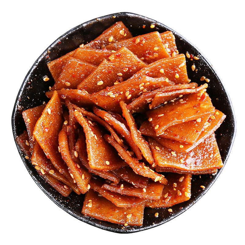 湖南特产麻辣豆皮500g香干辣味