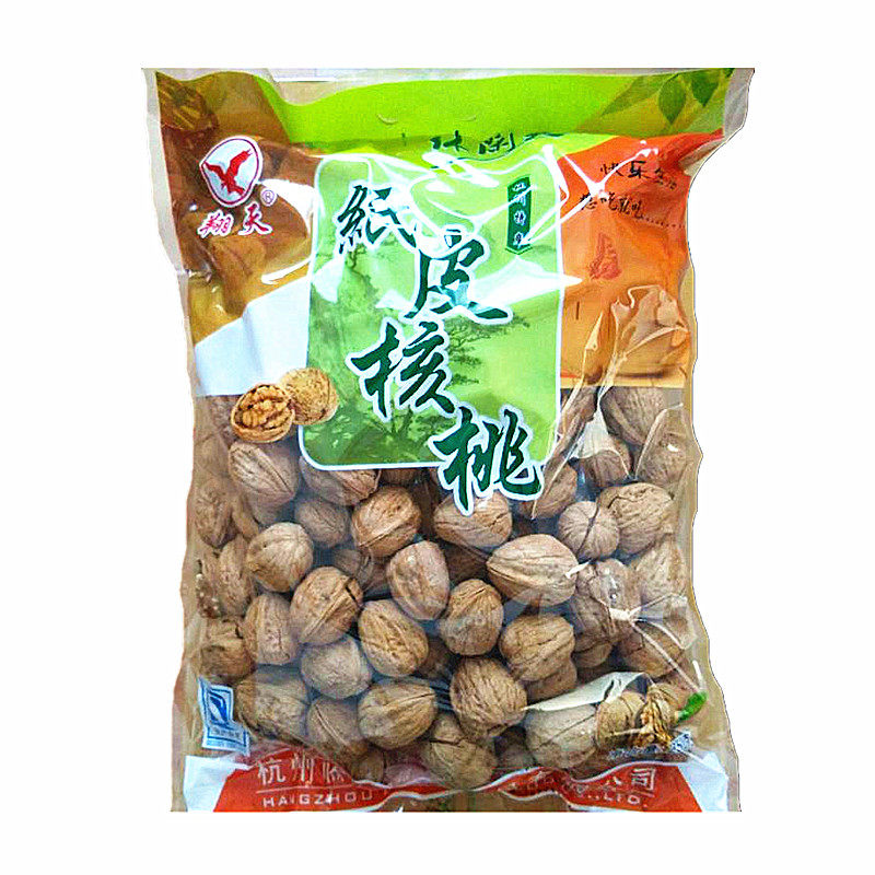 翔天纸皮核桃 薄壳大核桃 手剥椒盐奶香味核桃 2500g九都产地直发