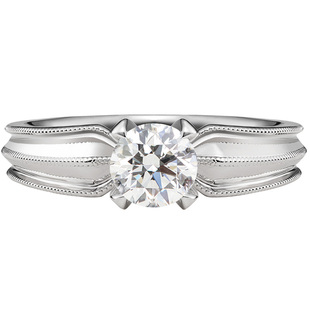 梵尼洛芙 桃乐丝钻戒结婚1克拉钻戒正品18k金钻戒GIA真钻定制