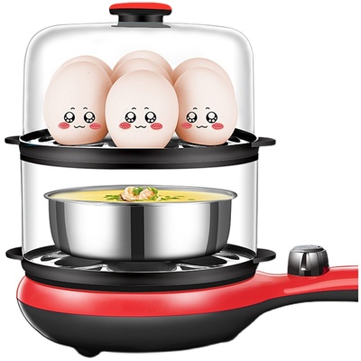 蒸蛋器煮蛋器煎蛋器小型迷你煎锅小自动断电家用插电鸡蛋早餐神器