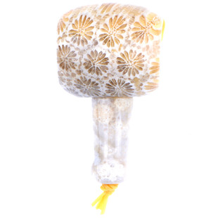 天然菊花石珊瑚玉化石藏式三通佛头 星月凤眼金刚DIY手串饰品配件