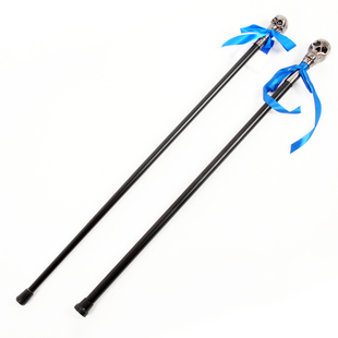 黑执事夏尔手仗剑骷髅头拐杖剑 动漫刀剑COS表演道具手杖剑未开刃