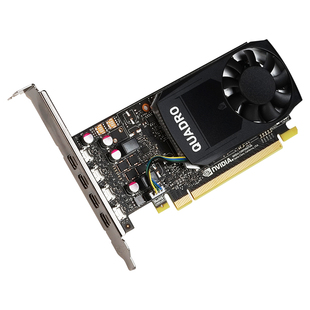 英伟达  Quadro P1000 4G专业图形台式电脑独立显卡盒装3年