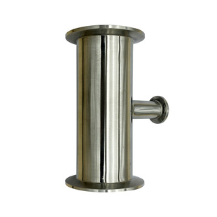 KF真空变径三通304不锈钢快装16法兰25异径40管件50配件非标定做1