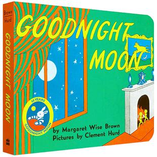 英文原版儿童绘本 晚安月亮 Goodnight Moon 儿童英语睡前故事纸板书 廖彩杏吴敏兰书单推荐 Good Night Gorilla系列 进口英语书籍