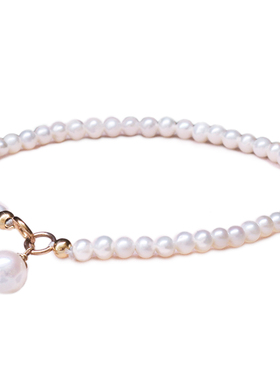 天然淡水小珍珠手链送礼物妇女王