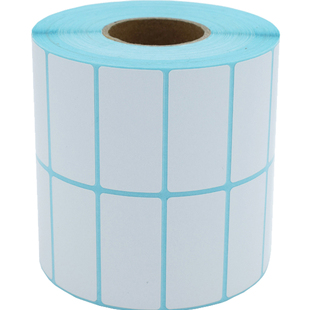 双排热敏纸不干胶条码打印标签纸50 40 35 30 20 40*30 60 70 80 90竖版物流贴纸竖版服装吊牌防水手写贴纸