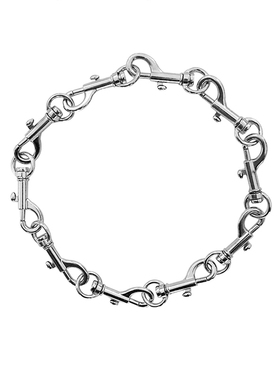 杀死玛丽苏包邮ins扣子钛钢项链