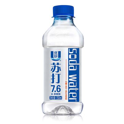 优珍无糖无汽350ml苏打水饮料