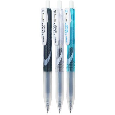 ZEBRA斑马速干刷题按动中性笔