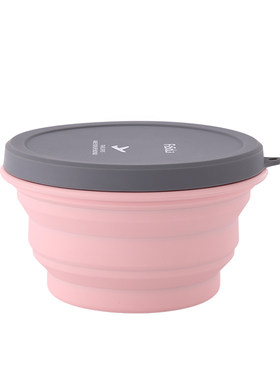 硅胶折叠碗日本食品用硅胶耐高温