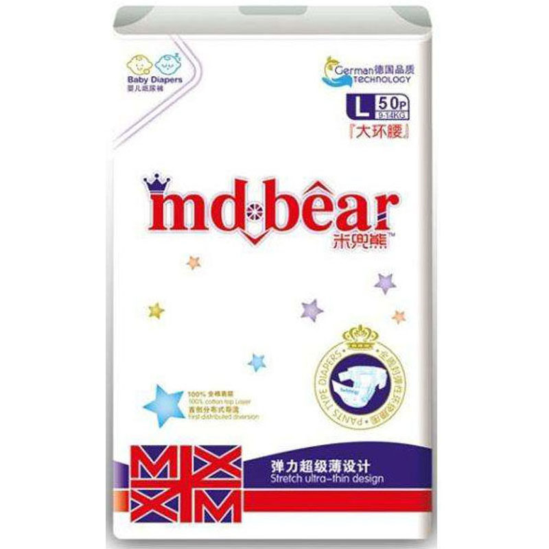 米兜熊德国拉拉裤干爽透气尿不湿