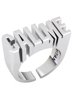 call系列字母开口戒指