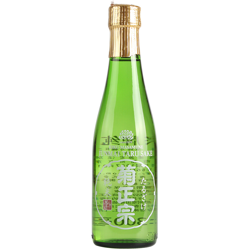 日本原装进口菊正宗清酒纯米发酵酒日本洋酒300mL*6瓶12瓶整箱