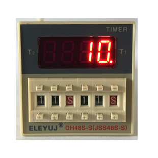 DH48S-S 220VAC24V时间继电器JSS48A-S循环延时控制定时计时器12V