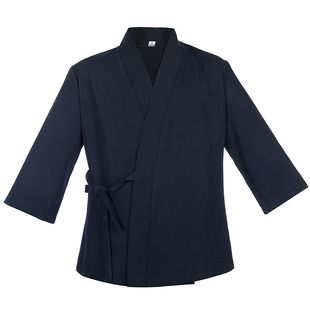 春季日本料理店拉面店寿司店男服务员工作服和服日式厨师服酱子款