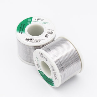 日本山崎SANKI焊锡丝0.3/0.5/0.6/0.8/1.0mm250克低温松香芯锡线